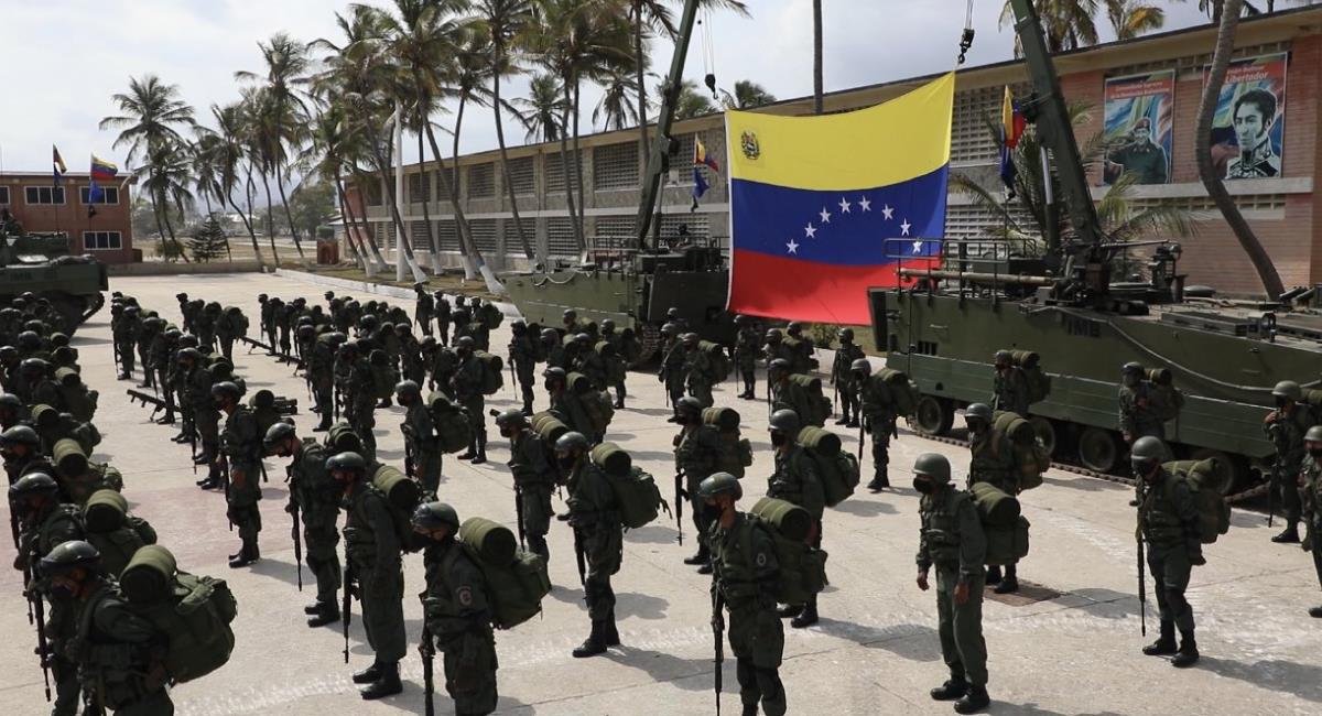 Fuerza armada venezolana. Foto: Twitter @soyactualidad