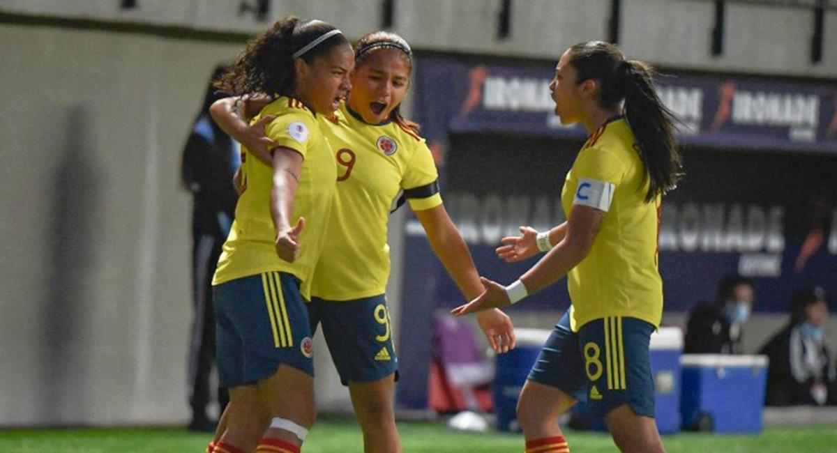 Colombia vs Brasil EN VIVO y GRATIS, por el Sudamericano Femenino Sub 20. 
. Foto: Twitter @FCFSeleccionCol