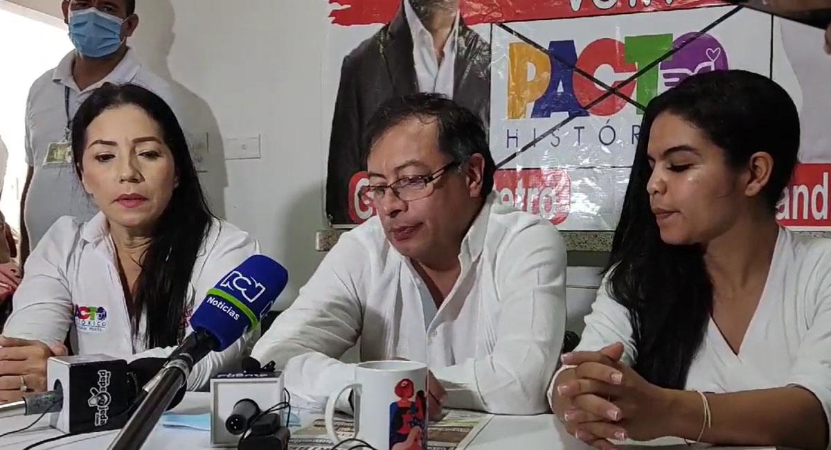 Gustavo Petro propone una JEP para quitarle poder real al narcotráfico en Colombia. Foto: Twitter @ColombiaHumana_