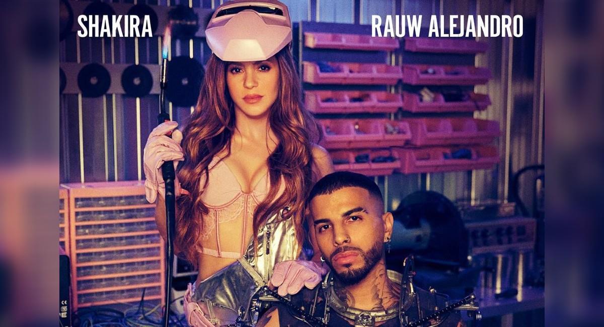 Shakira y Rauw Alejandro tienen inquietos a sus fans con su colaboración. Foto: Instagram