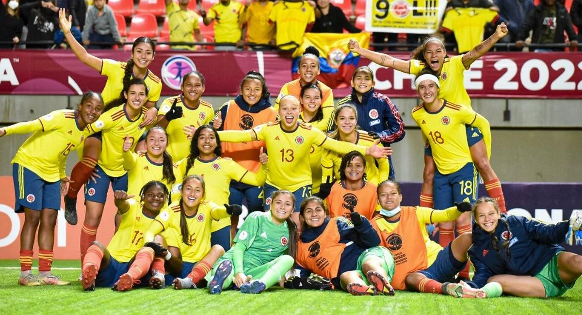 La Selección Colombia Femenina Sub-20 se medirá este domingo con Uruguay. Foto: Twitter FCF
