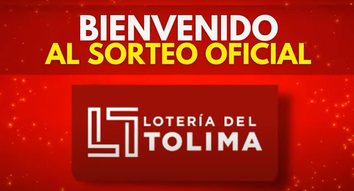 Captura Lotería Del Tolima. Foto: Youtube RESULTADO DE SORTEOS COLOMBIA