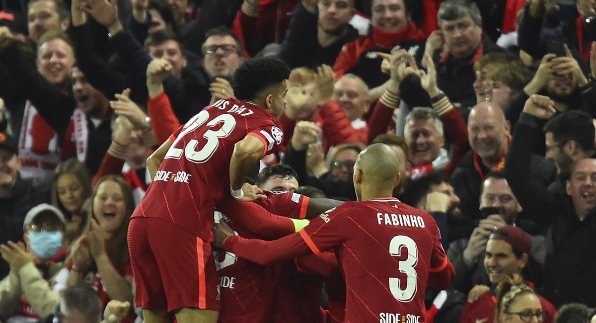Liverpool se quedó con la ida en semifinales ante el Villarreal en Champions League. Foto: EFE
