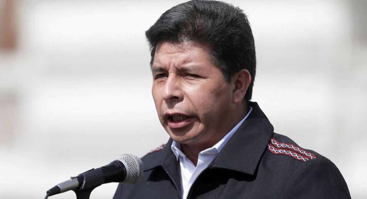 Pedro Castillo ha propuesto un proyecto de reforma constitucional en Perú. Foto: Twitter @ARJourdan
