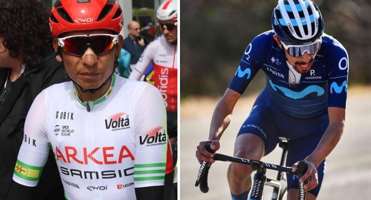 Nairo Quintana actual campeón de la Vuelta a Asturias no defenderá el título, otro colombiano es favorito. Foto: Instagram Nairo Quintana /Iván Ramiro Sosa