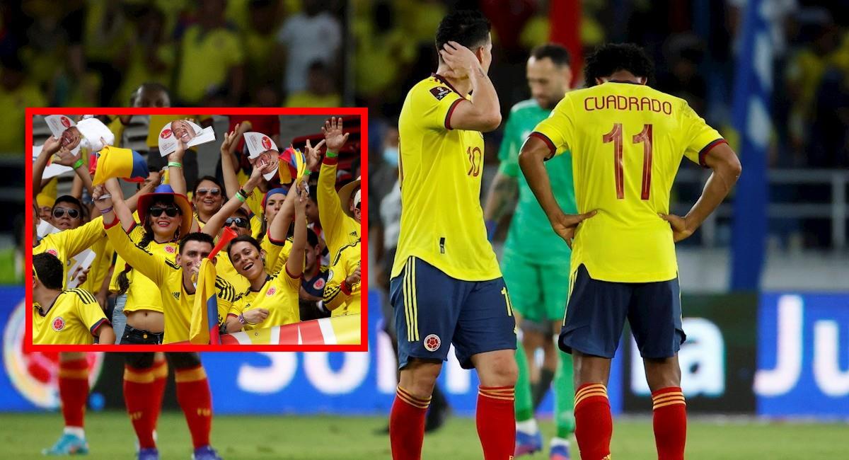 FIFA sancionó a la Selección Colombia por actos de discriminación de los aficionados. Foto: EFE