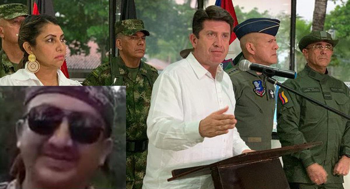 El ministro de Defensa Diego Molano anunció la 'neutralización' de alias 'Jaime Chucula'. Foto: Twitter @CaracolRadio / @RadNalCo