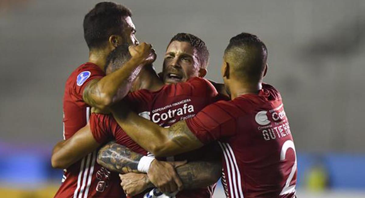 Medellín cayó en el partido por Sudamericana ante 9 de Octubre. Foto: EFE