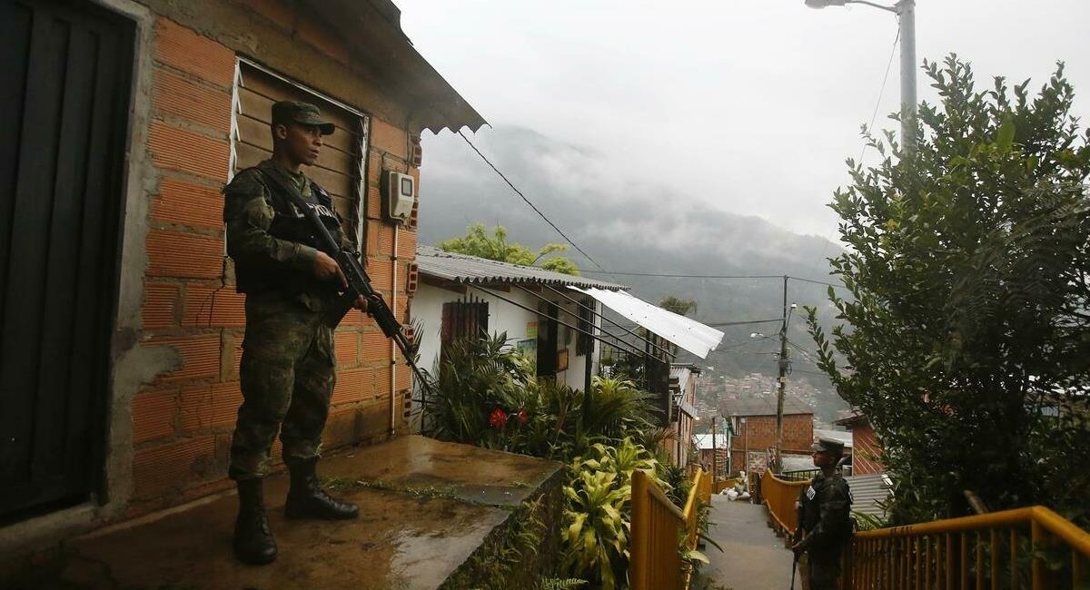 Bajo Cauca antioqueño es un de las zonas más afectadas por el paro armado de las AGC. Foto: Twitter @France24_es