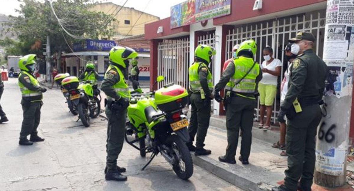 Miles de riñas deben ser atendidas por la Policía en el día de la madre en Colombia. Foto: Twitter @Seguimiento