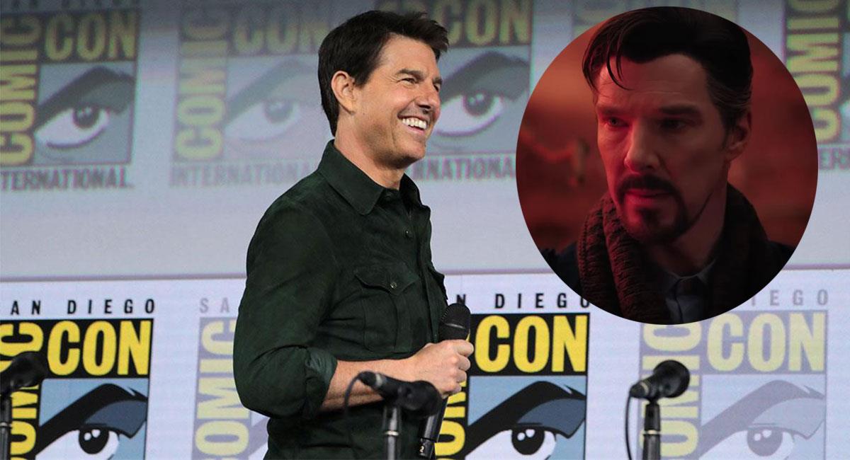 Tom Cruise fue el protagonista de muchas teorías sobre "Doctor Strange in the Multiverse of Madness". Foto: Twitter @TomCruise y @DrStrange