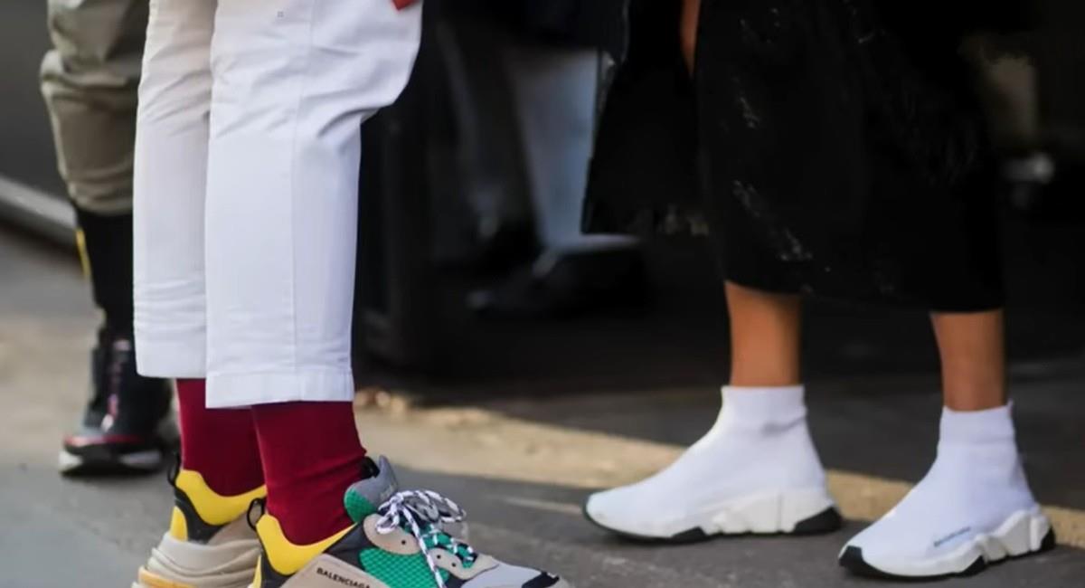 Balenciaga hace una apuesta extraña en zapatos. Foto: Instagram @DenmaGvasalia