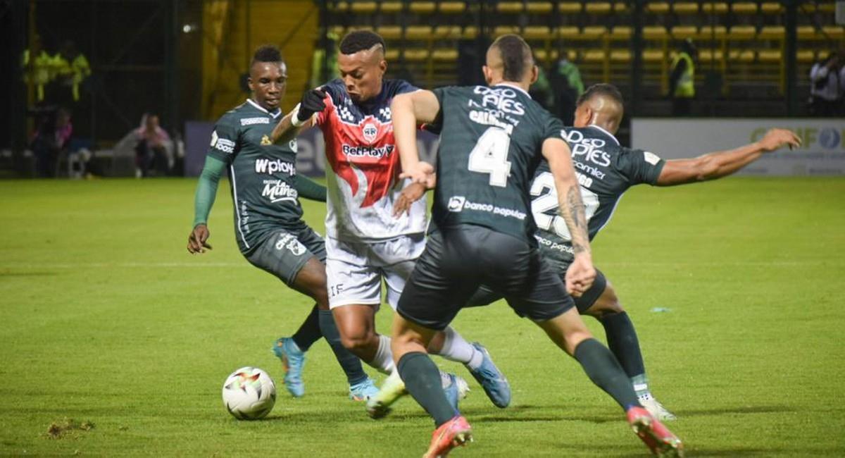 Fortaleza eliminó a Deportivo Cali de la Copa BetPlay. Foto: Twitter Fortaleza