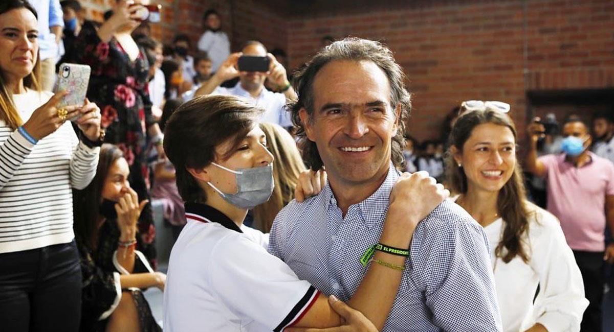 Federico Gutiérrez se muestra como un hombre de familia y con principios morales. Foto: Twitter @FicoGutierrez