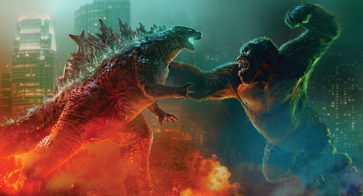 "Godzilla vs Kong" fue la cinta más vista en los primeros meses del 2021. Foto: Twitter @GodzillaVsKong