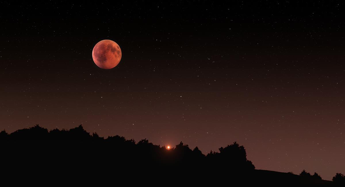 Luna de Sangre: ritual para olvidar un viejo amor y abrir las puertas a uno nuevo. Foto: Shutterstock