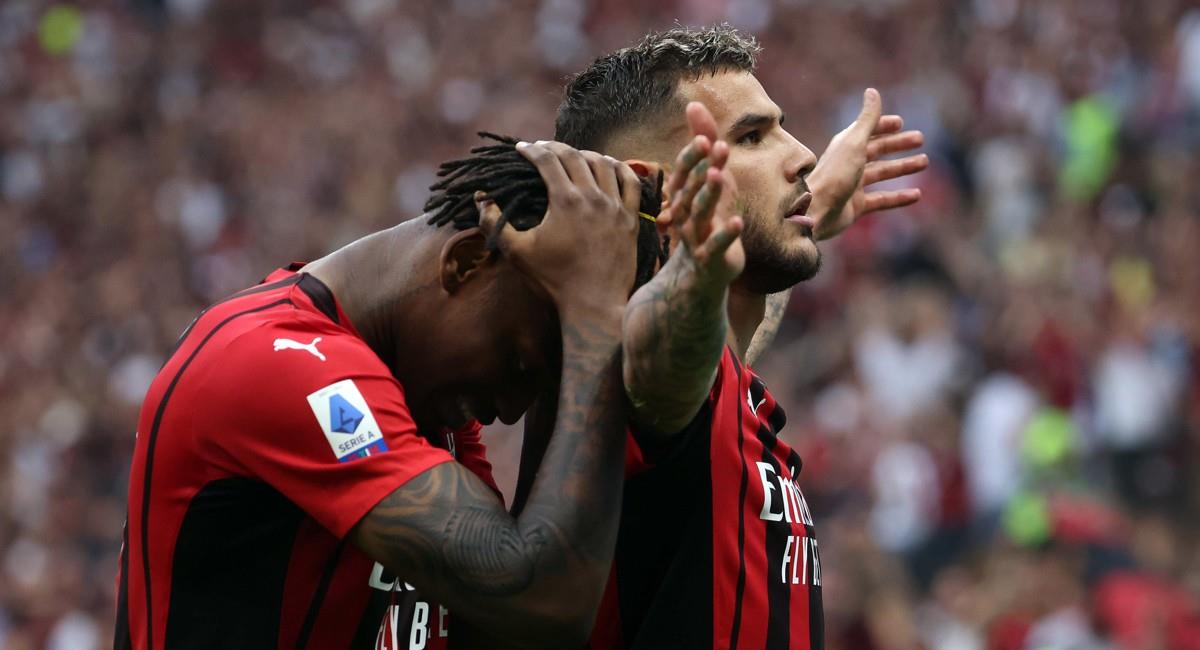 El Milan superó al Atalanta y quedó a las puertas del campeonato. Foto: EFE