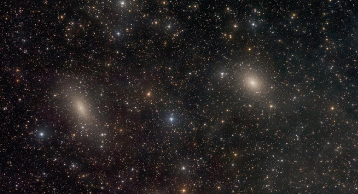 Las galaxias enanas, podrían ser 'claves' para estudiar la materia oscura. Foto: Twitter @NASA