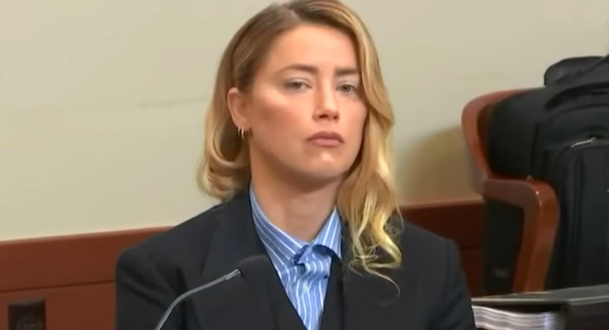 Amber Heard en juicio. Foto: Youtube