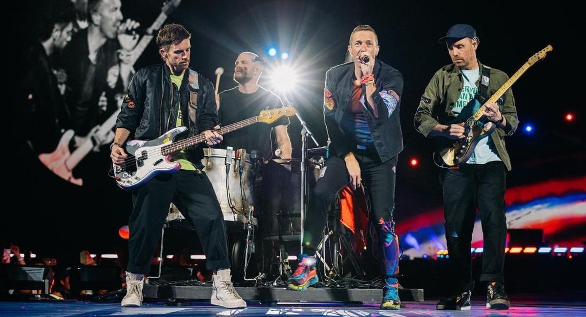 Coldplay segunda fecha Bogotá. Foto: Instagram @coldplay