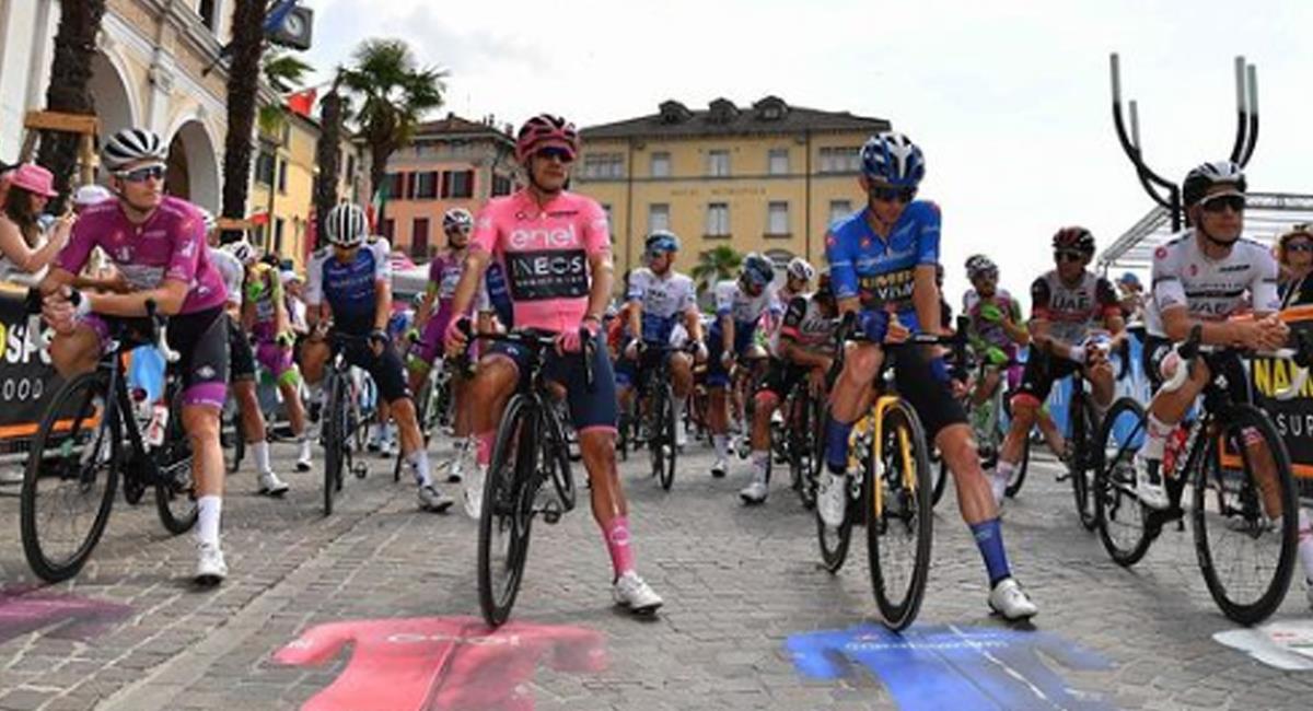 Etapa 16 del Giro de Italia 2022. Foto: Instagram Giro de Italia