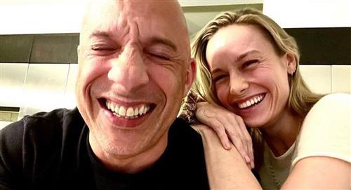 Revelan la primera imagen de Brie Larson y Vin Diesel en el rodaje de "Rápidos y Furiosos 10"