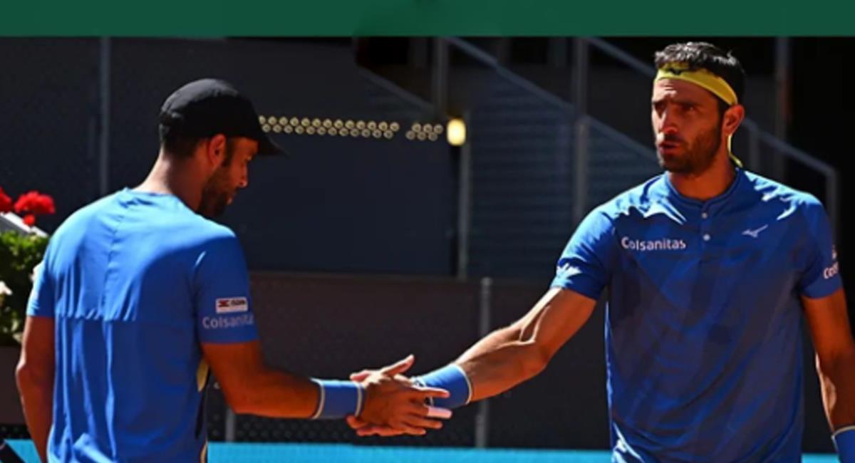 Juan Sebastián Cabal y Robert Farah eliminados de la primera ronda del Roland Garros. Foto: Instagram colombianpowerofficial