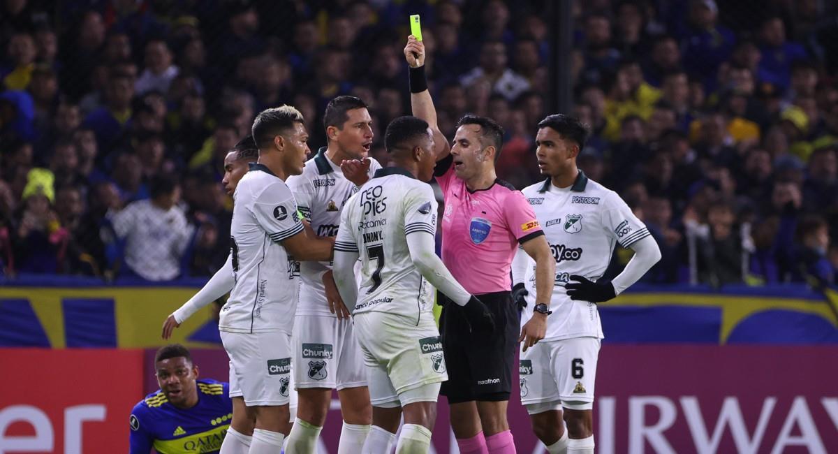Deportivo Cali perdió con Boca y quedó eliminado de la Copa Libertadores. Foto: EFE