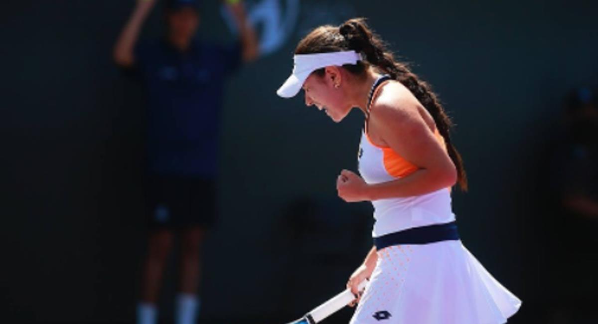 Camila Osorio eliminada de Roland Garros en dobles. Foto: Instagram Camila Osorio