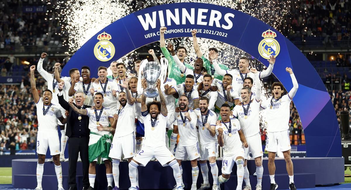 El Real Madrid se coronó campeón de la Champions League. Foto: EFE