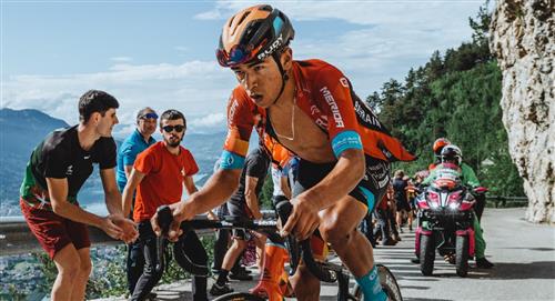 Giro de Italia 2022 palabas ciclista colombiano Santiago Buitrago