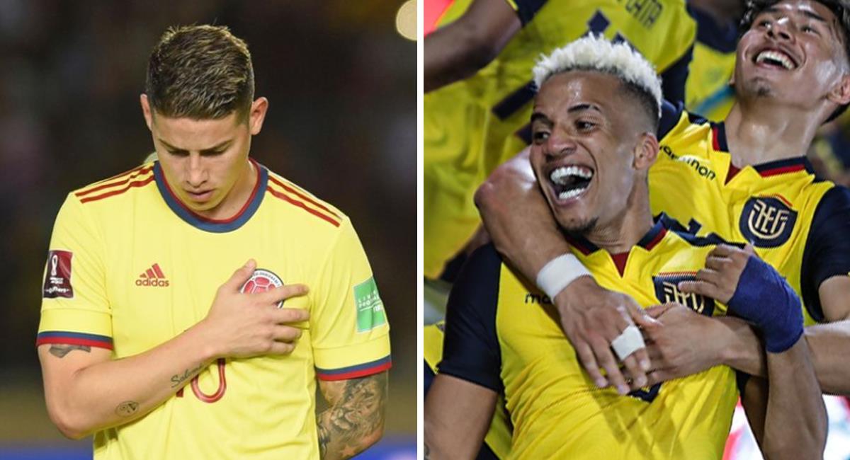 La Selección Ecuador y el caso Byron Castillo. Foto: Instagram James Rodríguez / La Tri