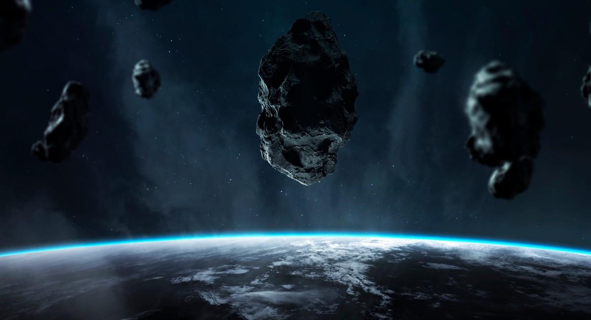 Asteroide cerca de la Tierra. Foto: Shutterstock