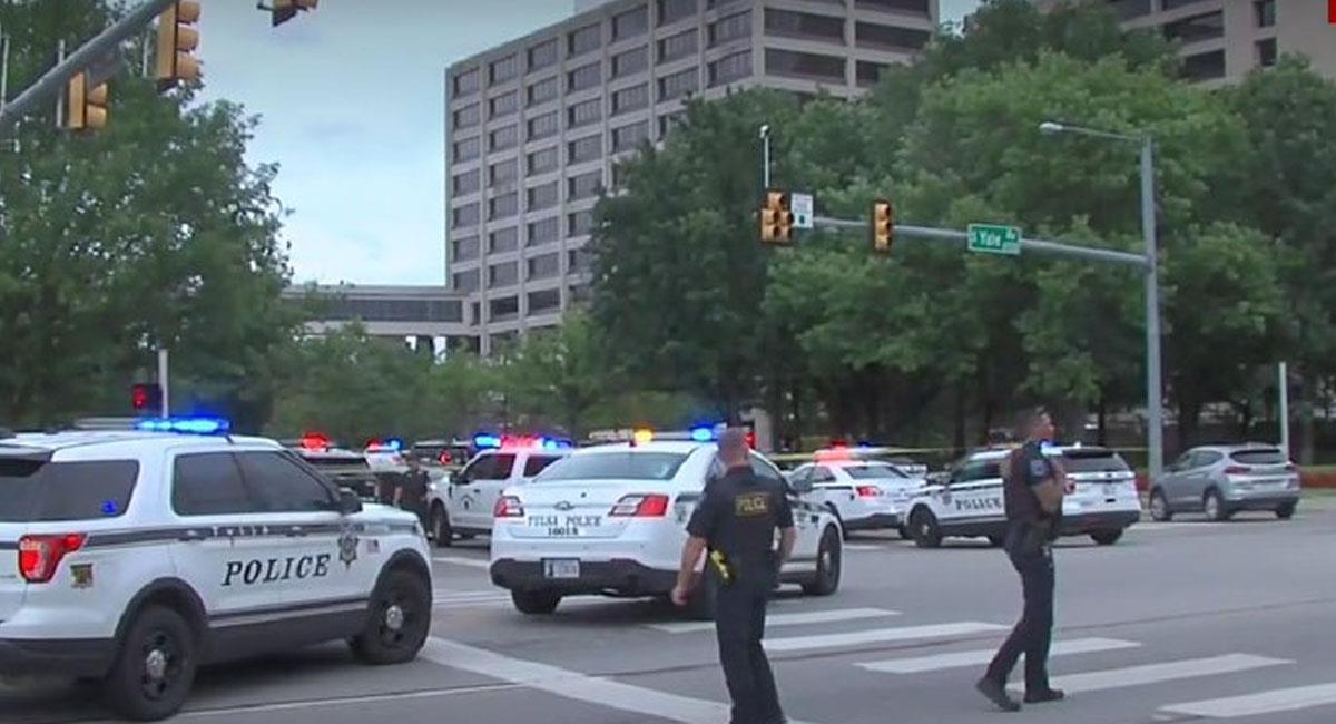 Tulsa, ciudad de Oklahoma de 400 mil habitantes, se vio sacudida por un tiroteo en un hospital. Foto: Twitter @rodr_dany