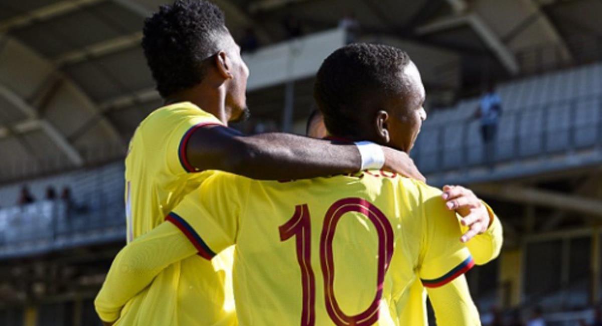 La Selección Colombia se enfrentó a Argelia por el Torneo de Esperanzas de Toulón 2022. Foto: Instagram Selección Colombia