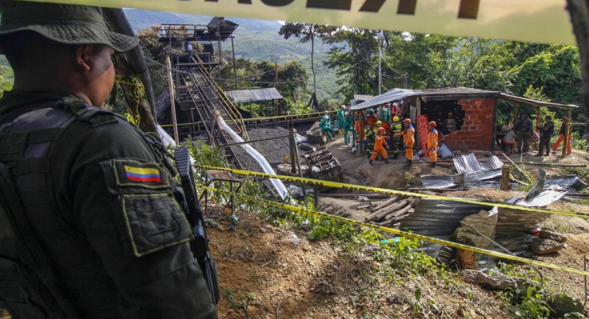 Asciende a nueve la cifra de muertos por accidente en mina de Norte de Santander. Foto: Twitter
