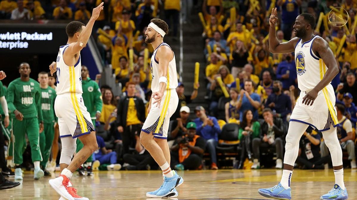 Los Golden State Warrios logran empatar las finales de la NBA. Foto: Twitter Golden State Warriors