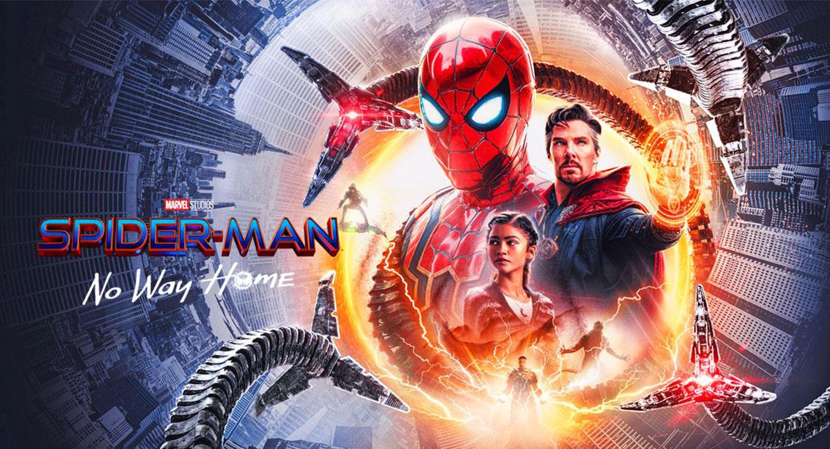 "Spider-Man: No Way Home" logró batir varios récords en el cine tras su estreno. Foto: Twitter @SpiderManMovie