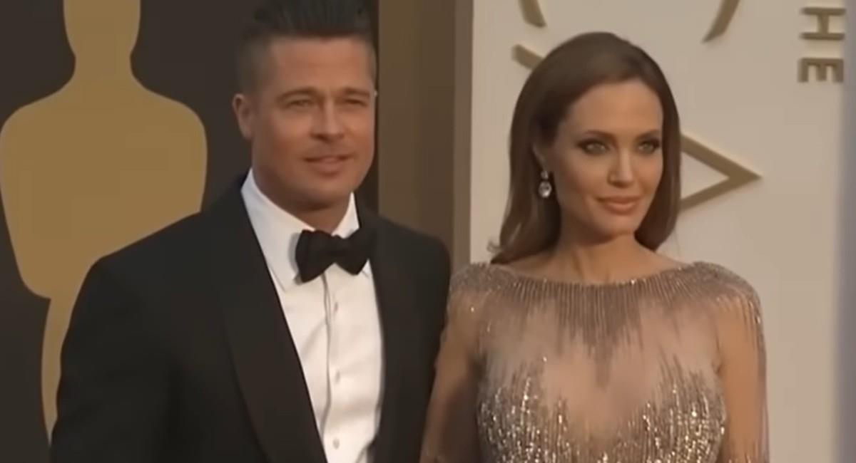Angelina Jolie y Brad Pitt. Foto: Youtube