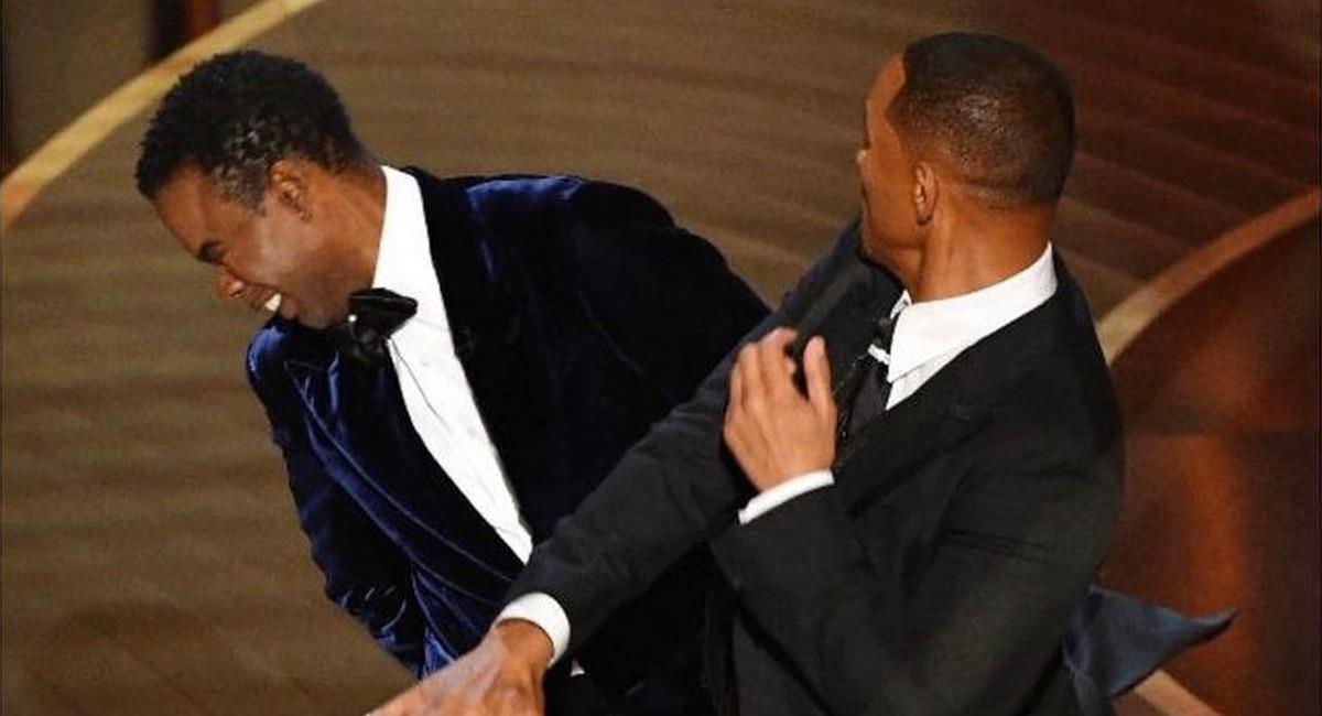Chris Rock y Will Smith en los Oscar. Foto: Youtube