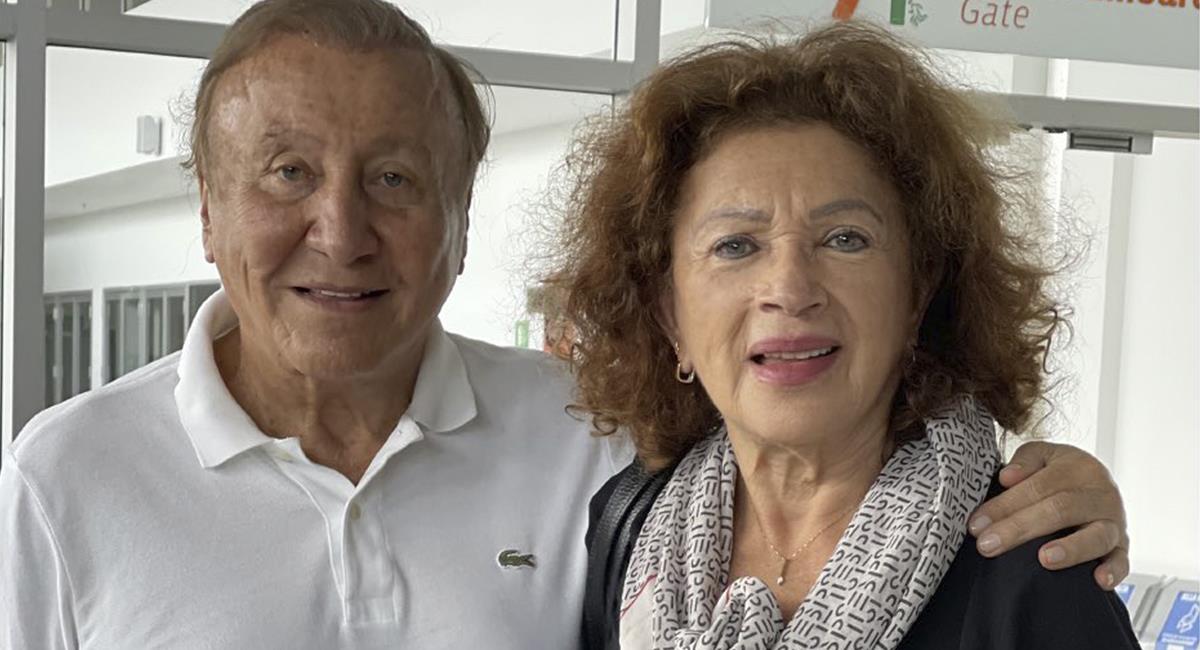 Rodolfo Hernández junto a su esposa Socorro Oliveros. Foto: Instagram @ingrodolfohernandez