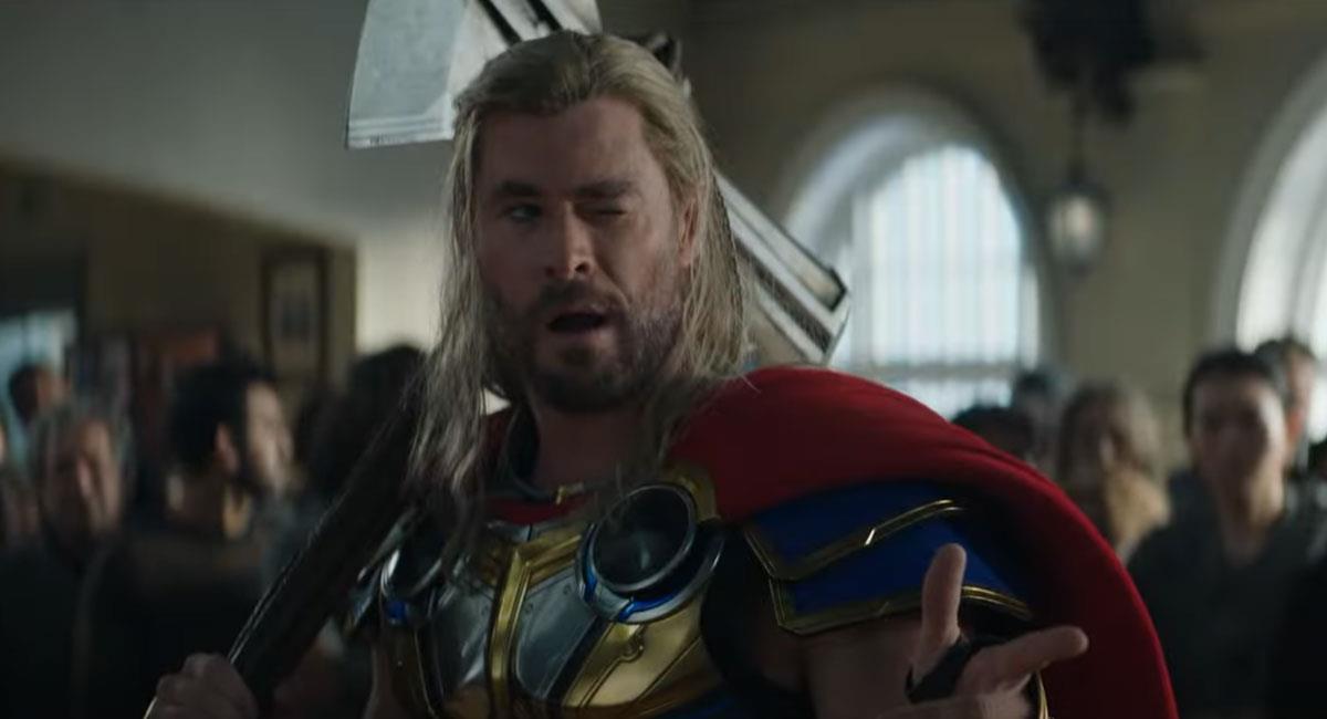 "Thor: Love And Thunder" llegará a los cines en exactamente un mes. Foto: Twitter Captura Marvel Entertainment