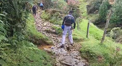 Asaltan a 63 caminantes en el departamento de Antioquia
