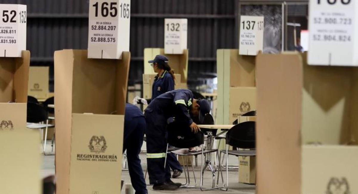 Cancillería informa los lugares de votación para los colombianos en el exterior. Foto: EFE