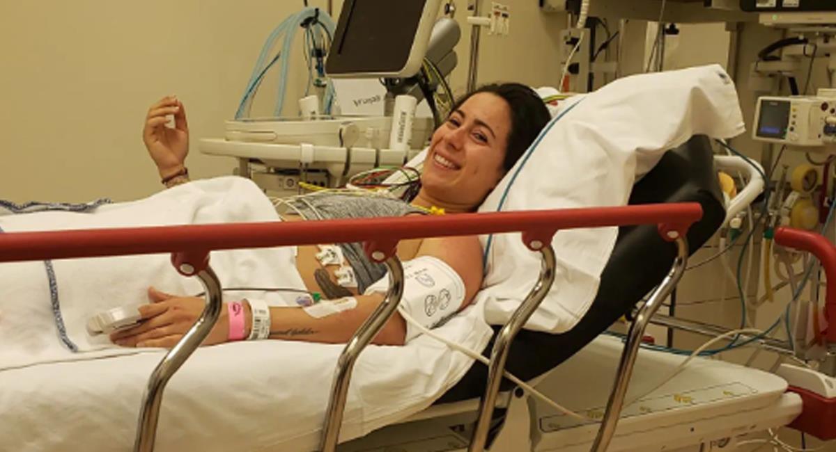 Mariana Pajón aparece tras sufrir un accidente en los entrenamientos previos a la Copa del Mundo de BMX. Foto: Instagram Mariana Pajón