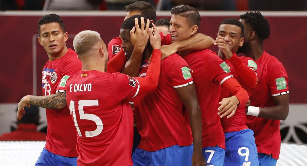 Costa Rica clasificó al Mundial de Qatar 2022. Foto: EFE