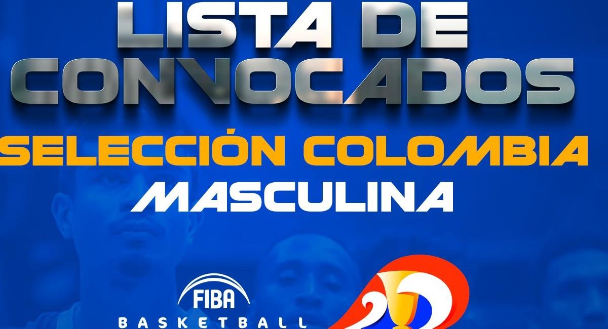 La selección Colombia masculina jugará contra Chile y Brasil el 30 de junio y el 3 de julio. Foto: Twitter @DPB_Colombia