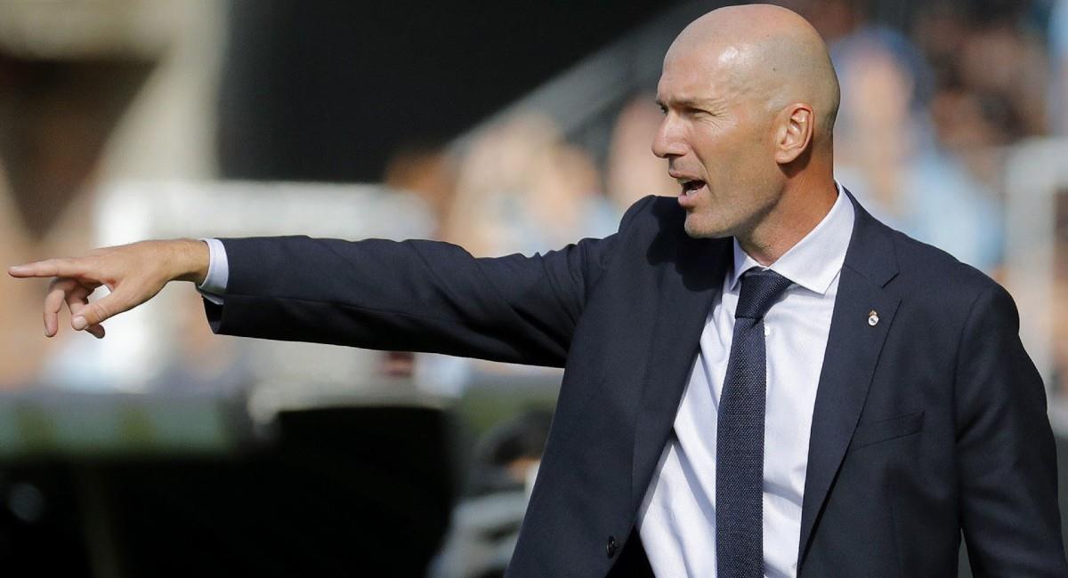 Zinedine Zidane rechazó la oferta de el París Saint Germain. Foto: EFE