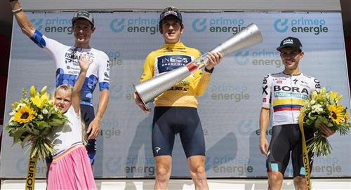 A Sergio Higuita se le escapó el título del Tour de Suiza en la 'crono'