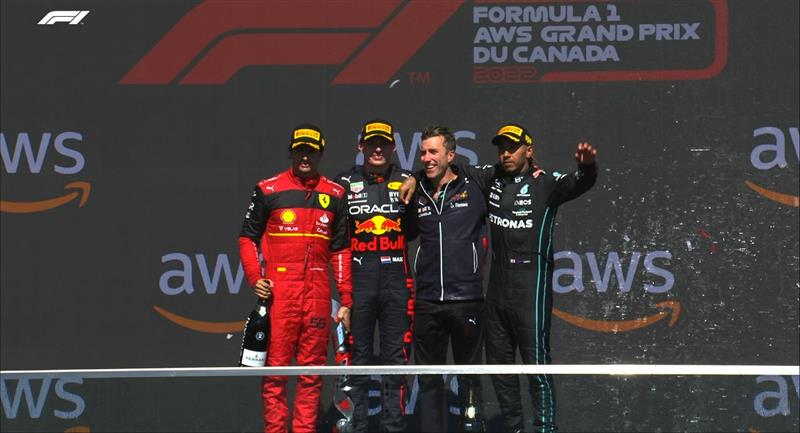Verstappen consigue el Gran Premio de Canadá